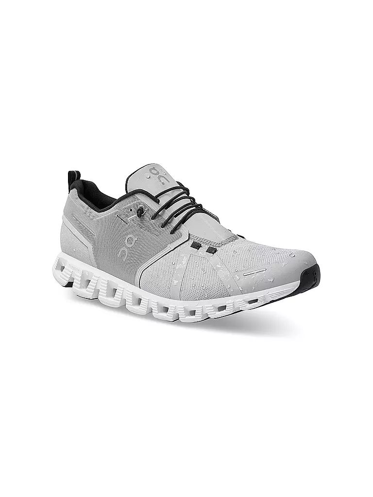 ON | Herren Laufschuhe Cloud 5 Waterproof GLACIER / WHITE | blau