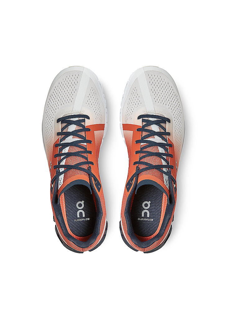 ON | Herren Laufschuhe Cloudflow RUST ECLIPSE | rot