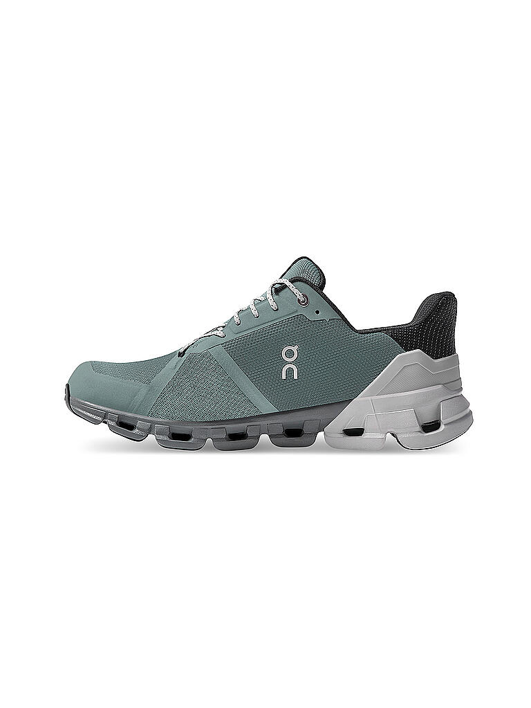 ON | Herren Laufschuhe Cloudflyer Waterproof SEA GLACIER | grün