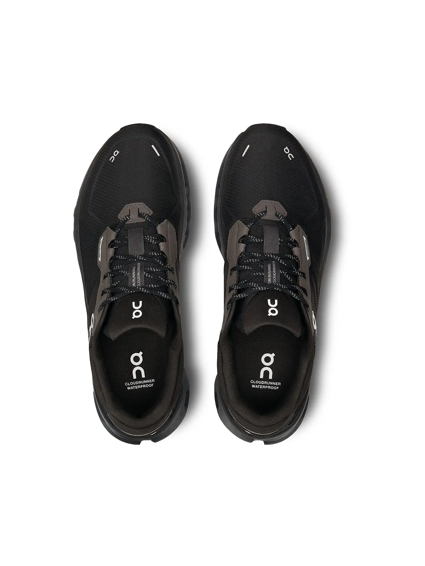 ON | Herren Laufschuhe Cloudrunner 2 Waterproof | schwarz