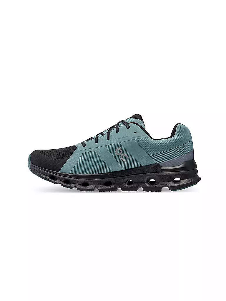 ON | Herren Laufschuhe Cloudrunner Waterproof  BLACK TIDE | blau