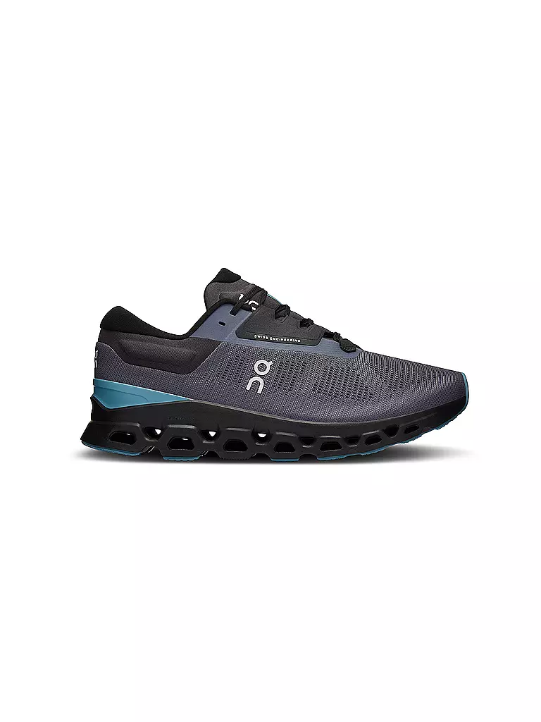 ON | Herren Laufschuhe Cloudstratus 3 METAL WISTERIA | lila