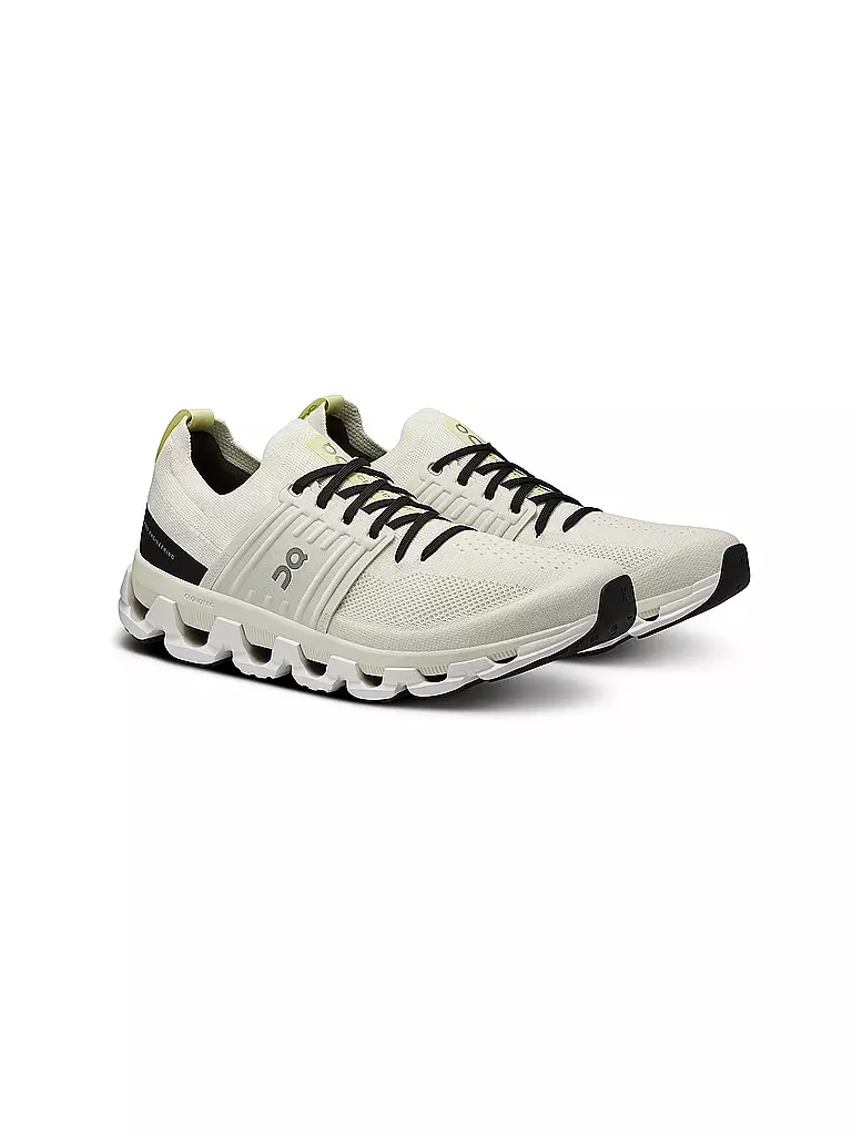 ON | Herren Laufschuhe Cloudswift 3 IVORY/BLACK | grau