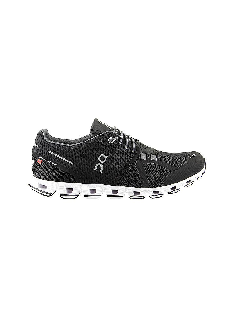 ON | Herren Laufschuhe The Cloud BLACK / WHITE | schwarz