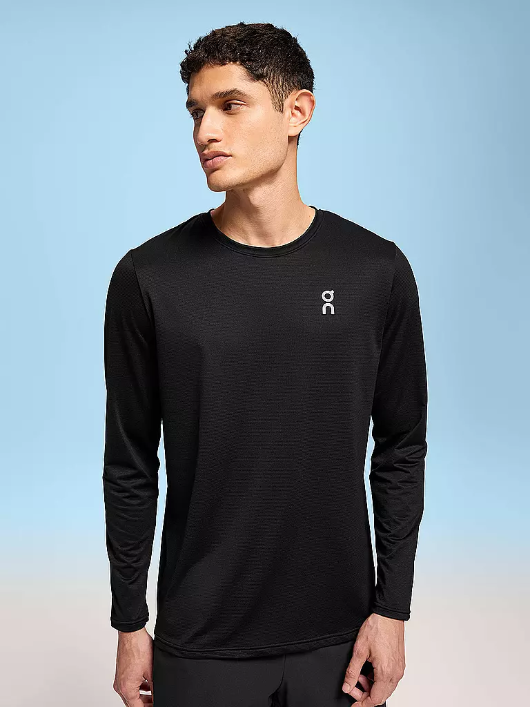 ON | Herren Laufshirt Core Long-T | schwarz