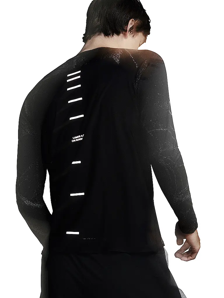 ON | Herren Laufshirt Performance Long-T Lumos | schwarz
