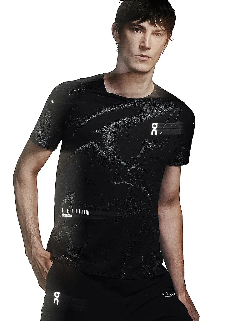 ON | Herren Laufshirt Performance-T Lumos | schwarz