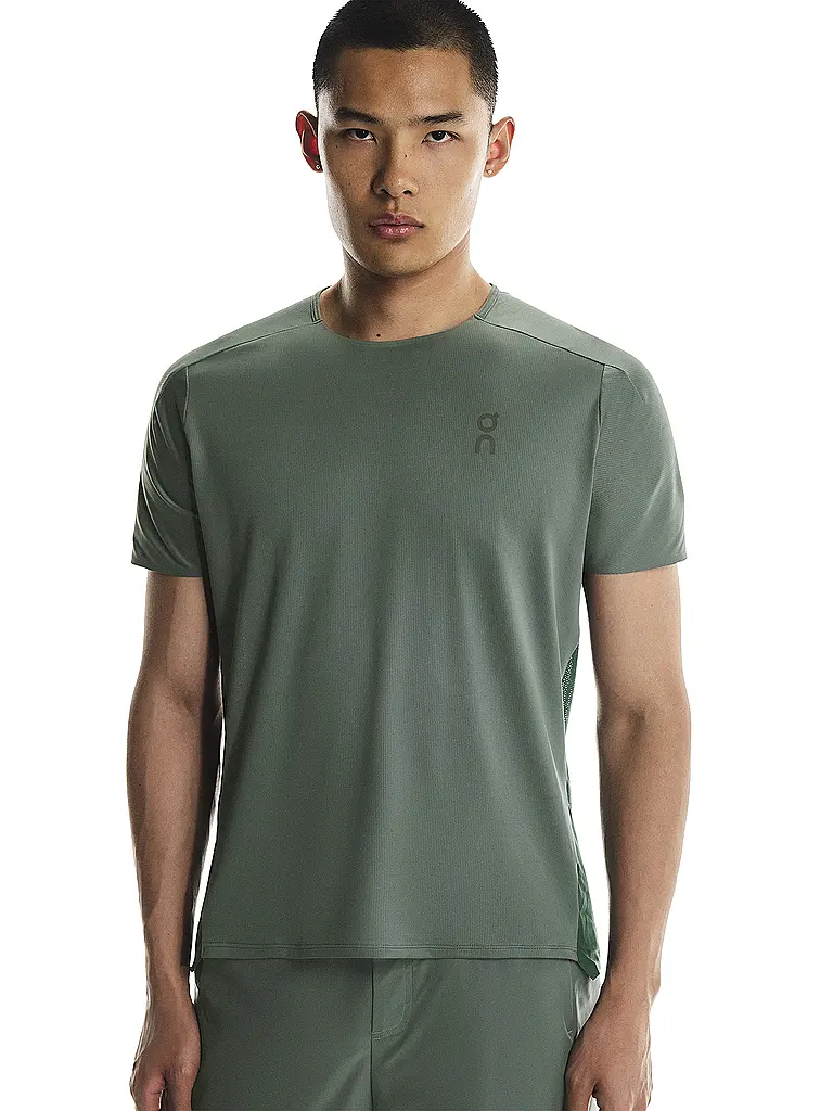 ON | Herren Laufshirt Performance-T | dunkelgrün