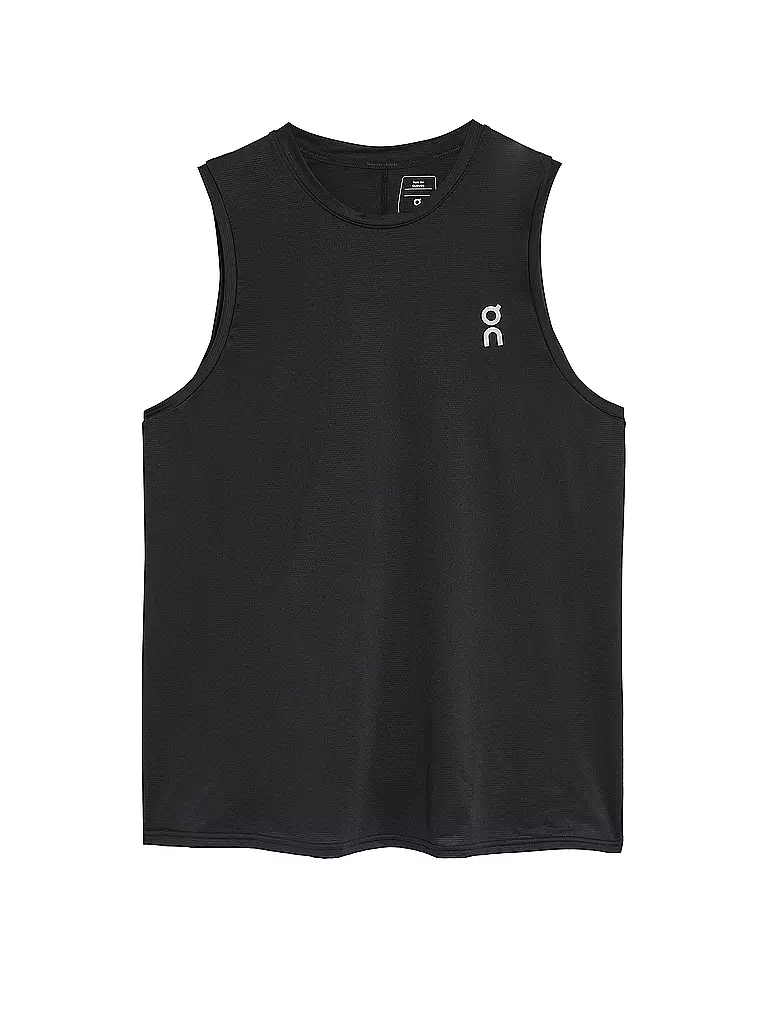 ON | Herren Laufshirt Tank Core | schwarz