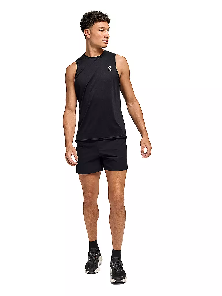 ON | Herren Laufshirt Tank Core | schwarz