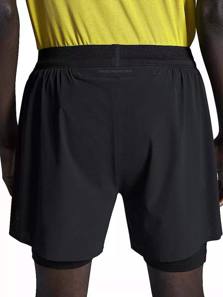 ON | Herren Laufshort Performance 2/1 | blau