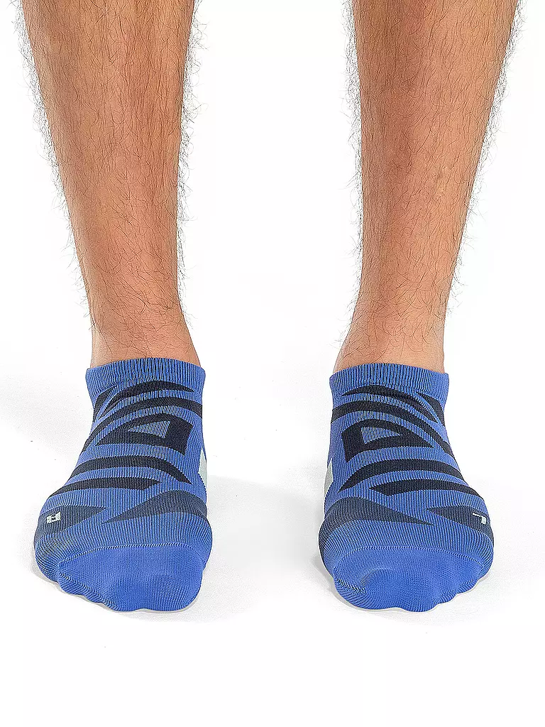 ON | Herren Laufsocken Performance Low Sock | blau
