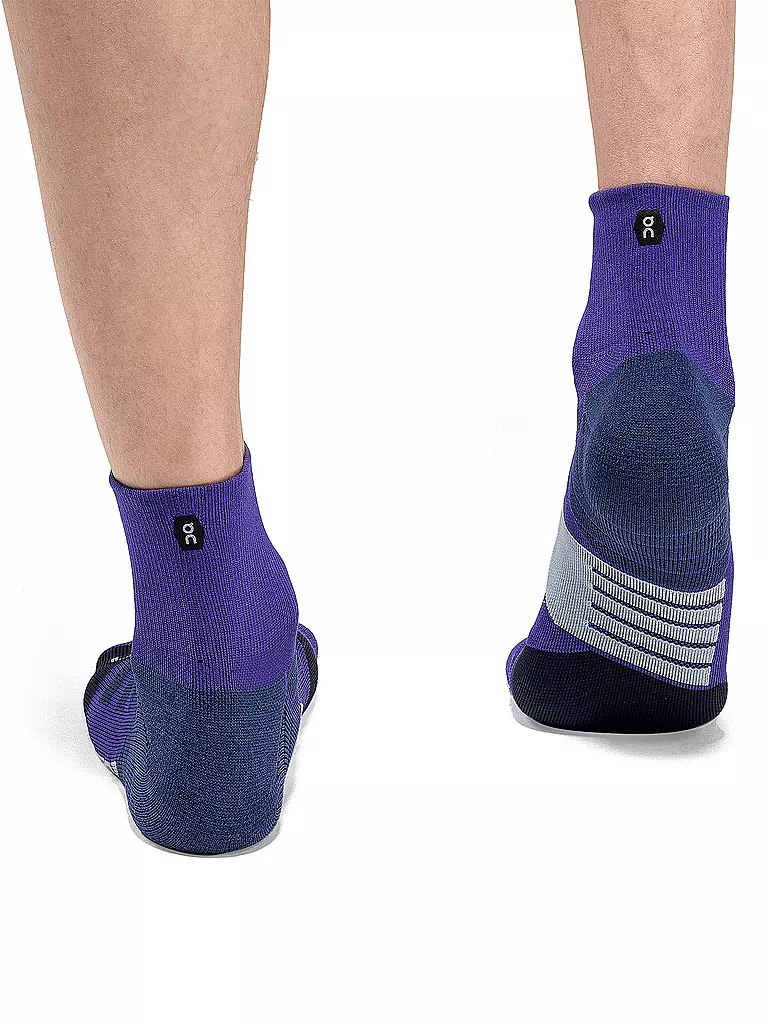 ON | Herren Laufsocken Performance Mid | blau