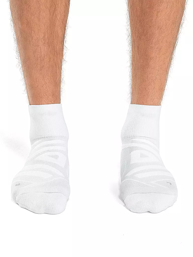 ON | Herren Laufsocken Performance Mid | weiss