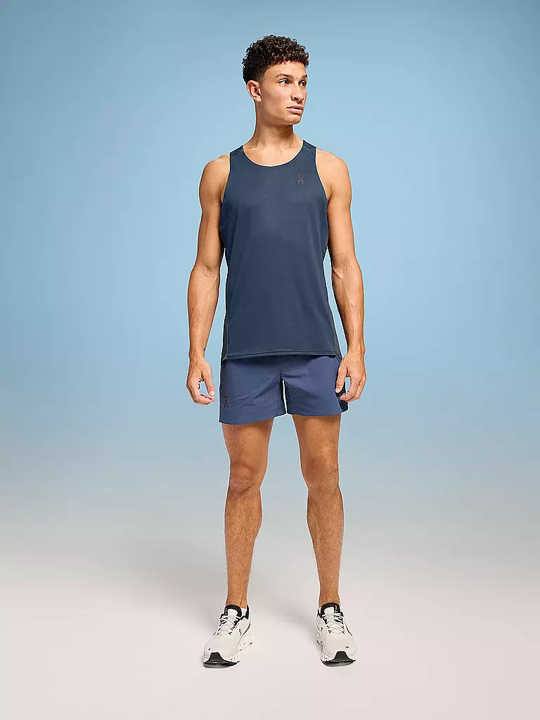 ON | Herren Lauftank Performance | blau