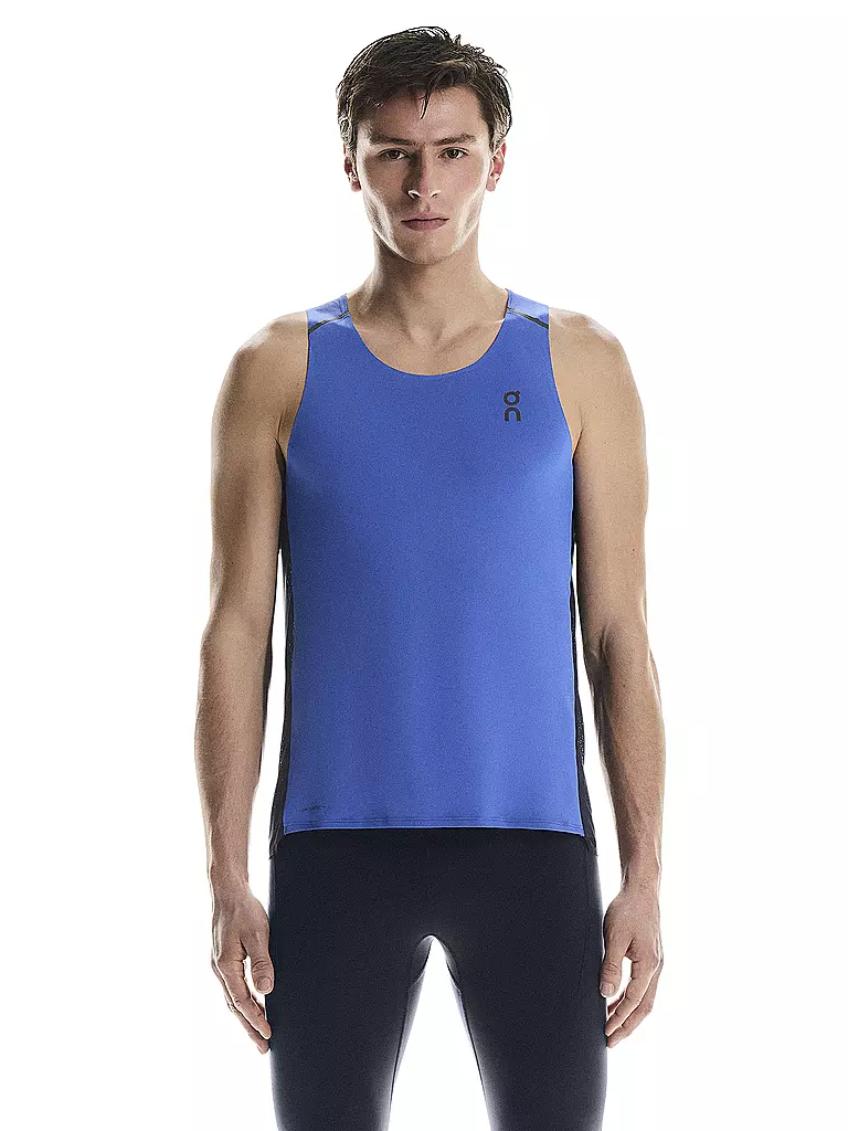 ON | Herren Lauftank Performance | blau