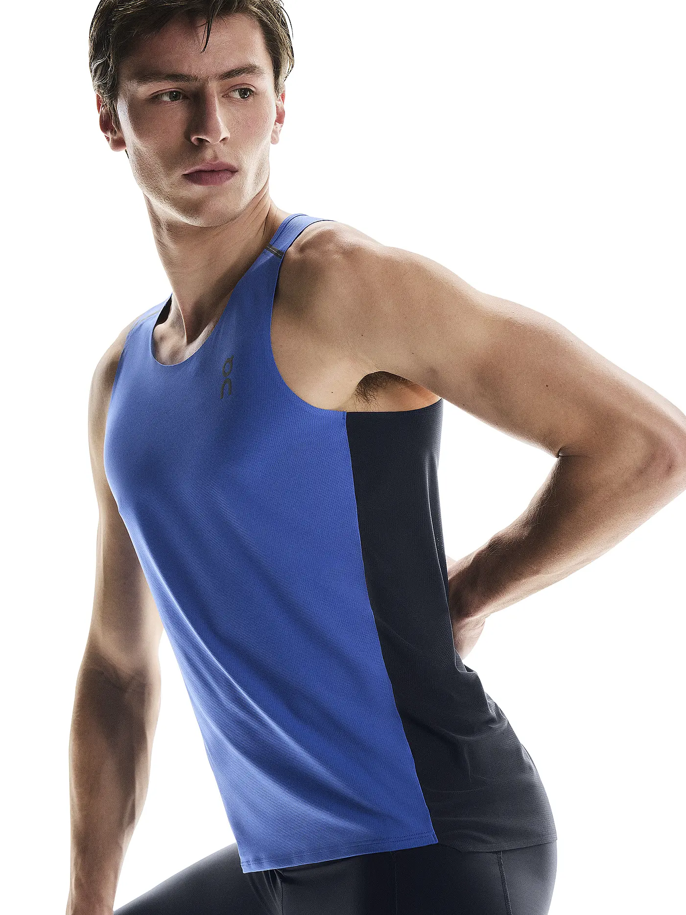 ON | Herren Lauftank Performance | blau