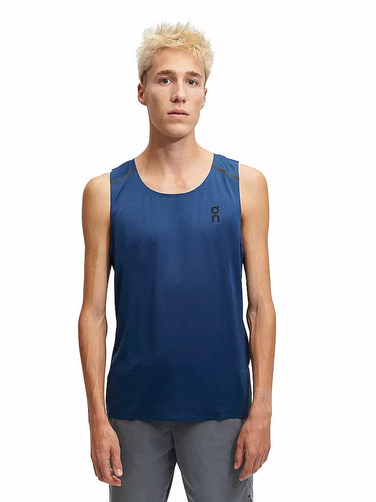 ON | Herren Lauftank Tank-T | blau