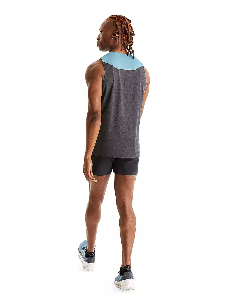 ON | Herren Lauftank Tank-T | blau