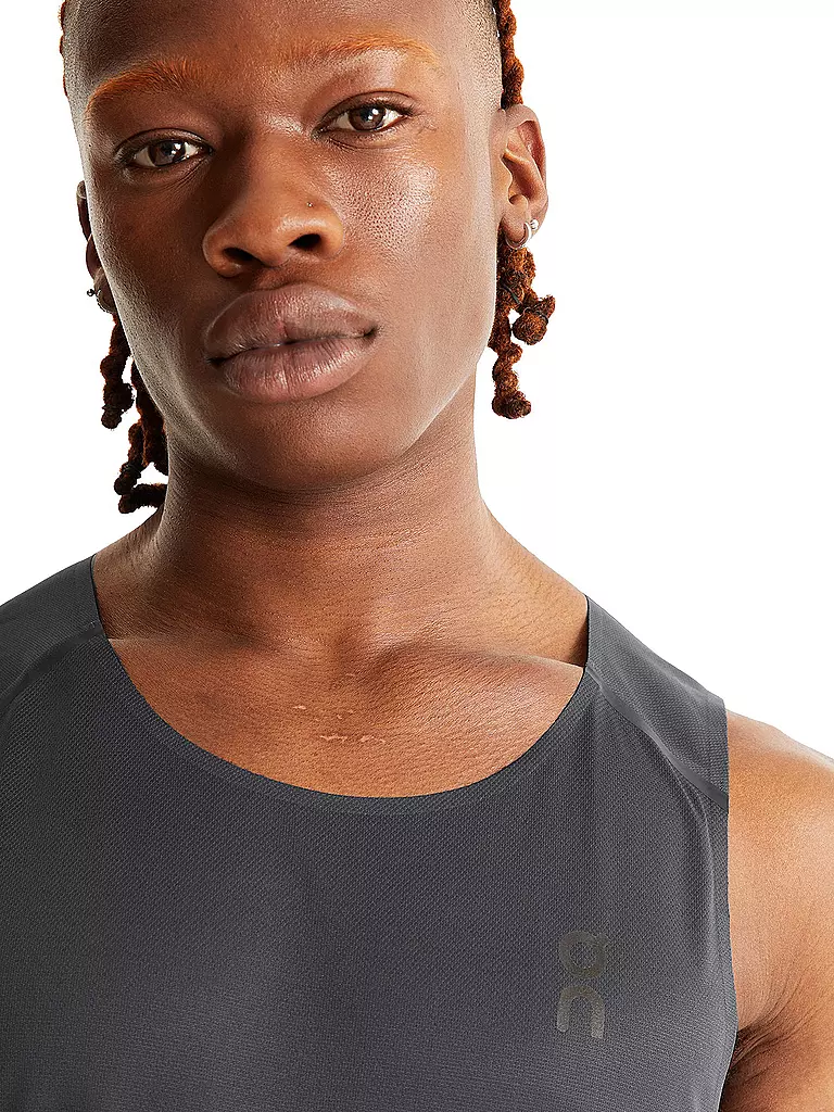 ON | Herren Lauftank Tank-T | grau