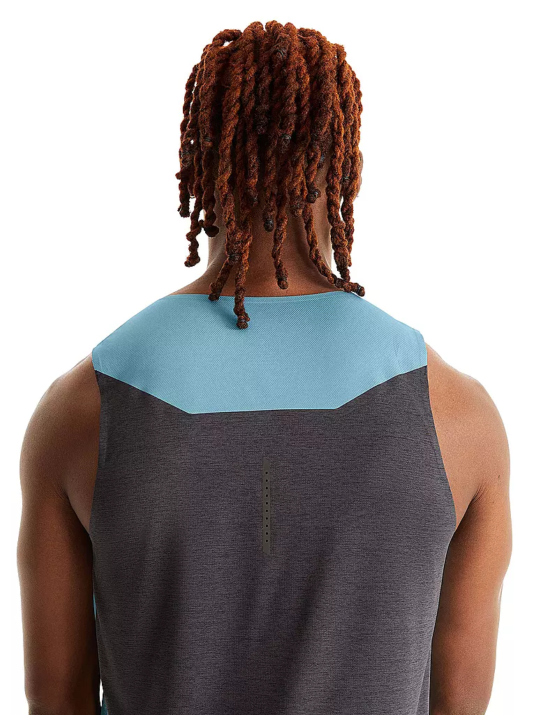 ON | Herren Lauftank Tank-T | blau