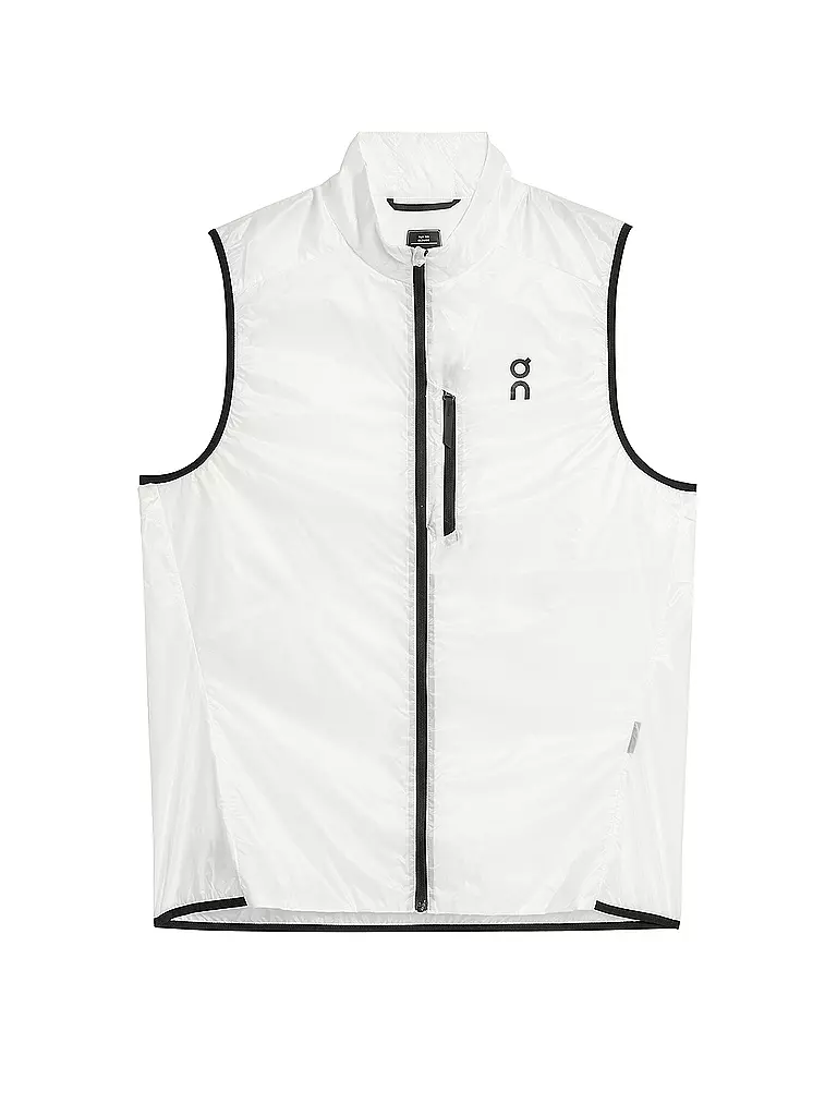 ON Herren Laufweste Weather Vest weiss