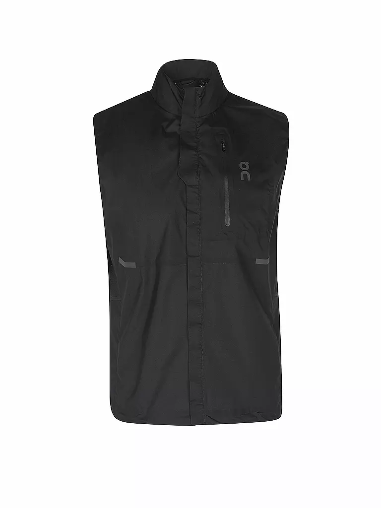 On Weather Vest Damen Laufweste - Schwarz