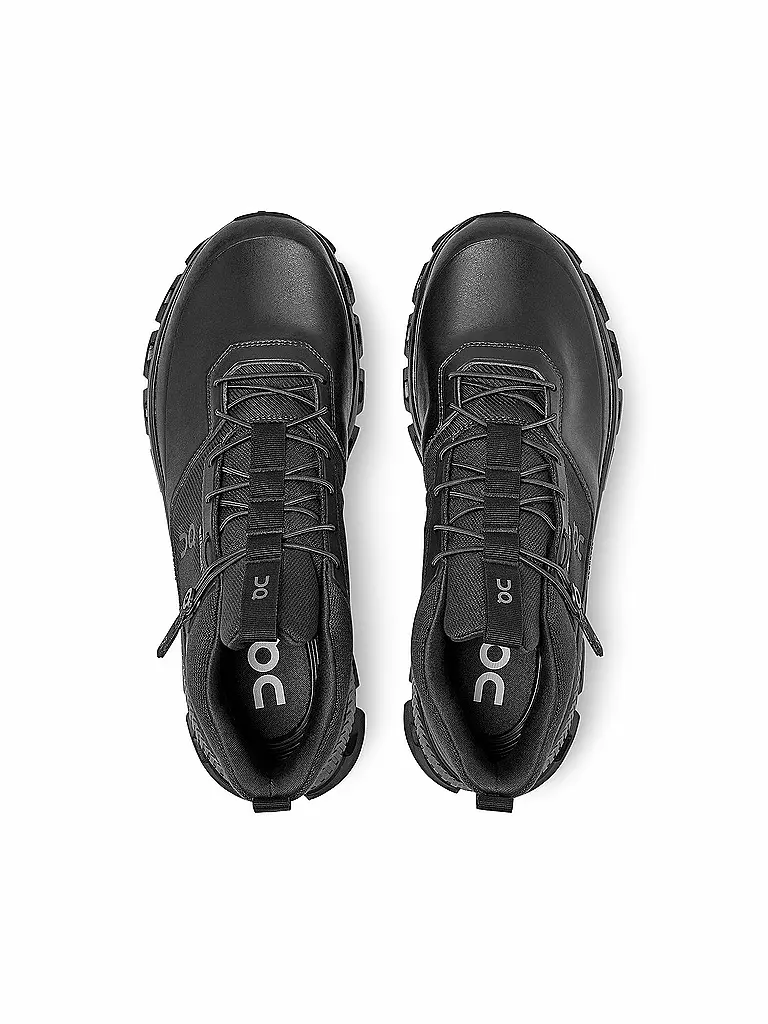 ON | Herren Schuhe Cloud Hi Waterproof ALL BLACK | schwarz