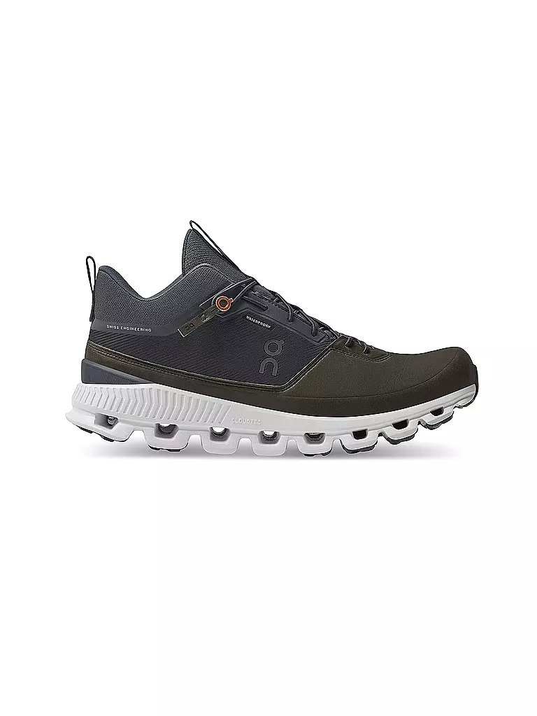 ON | Herren Schuhe Cloud Hi Waterproof INK BROWN | braun