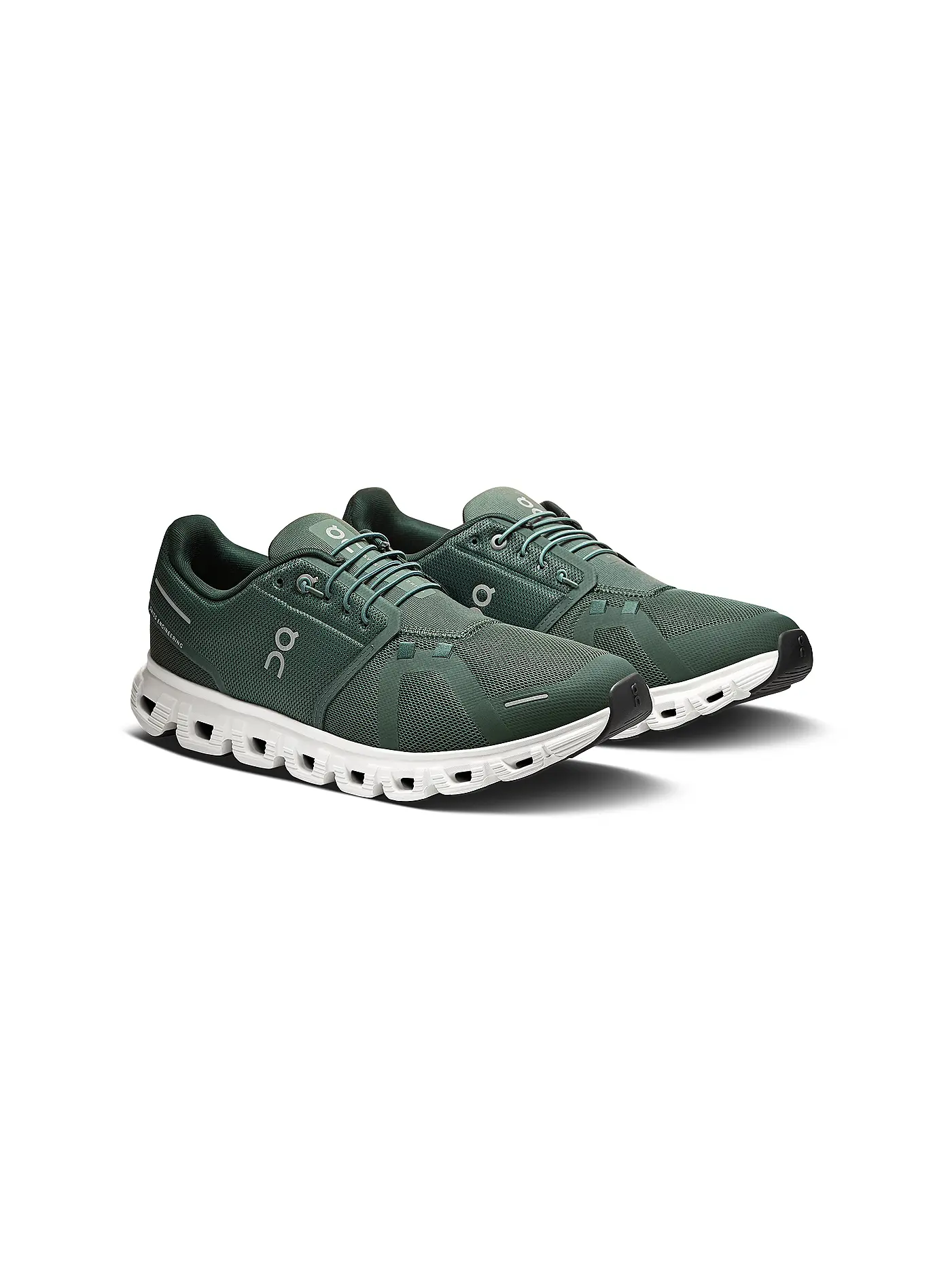 ON | Herren Sneaker Cloud 6 | dunkelgrün