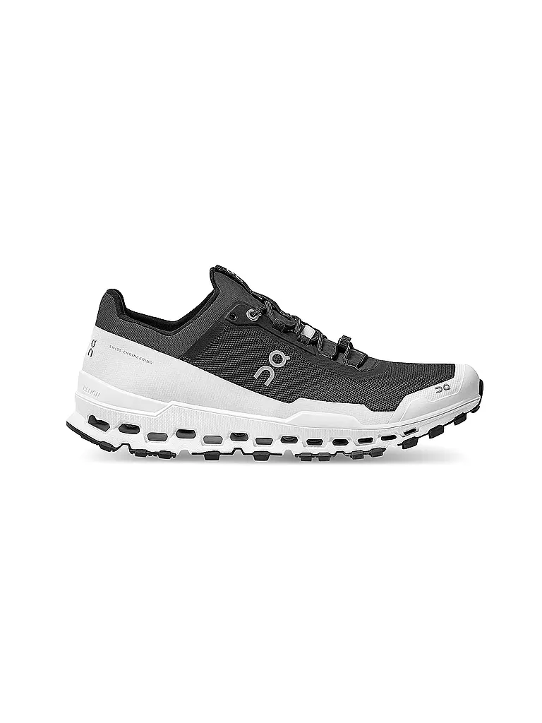 ON | Herren Traillaufschuhe Cloudultra BLACK / WHITE | schwarz