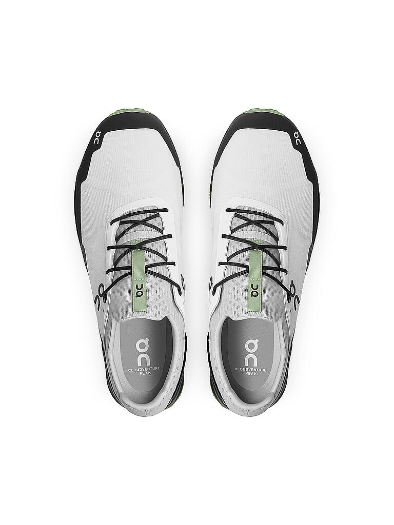 ON | Herren Traillaufschuhe Cloudventure Peak WHITE LEAF | weiss