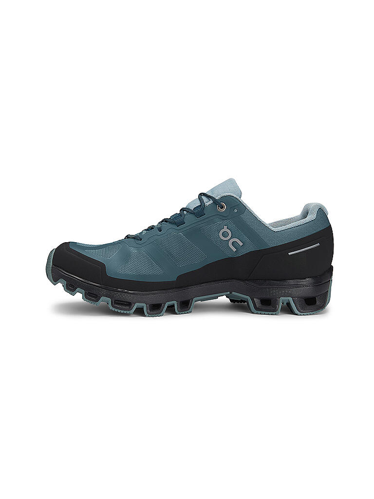 ON | Herren Traillaufschuhe Cloudventure Waterproof STORM COBBLE | blau