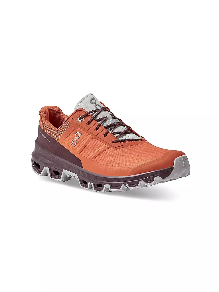 ON | Herren Traillaufschuhe Cloudventure | rot