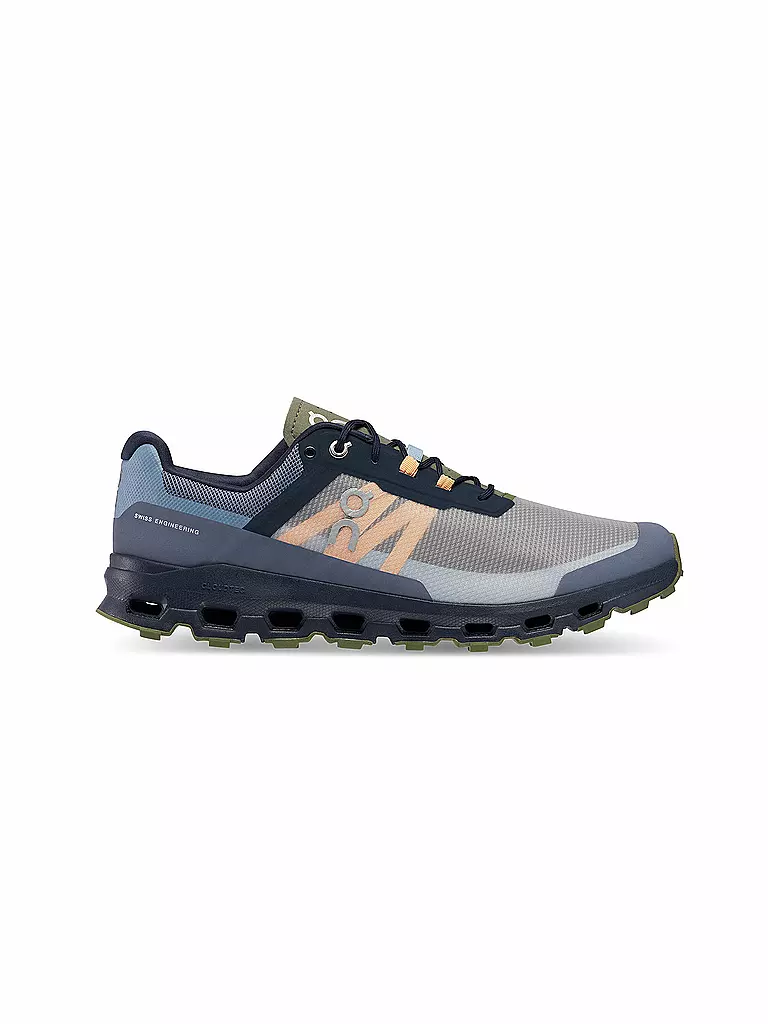 ON | Herren Traillaufschuhe Cloudvista MIDNIGHT OLIVE | blau