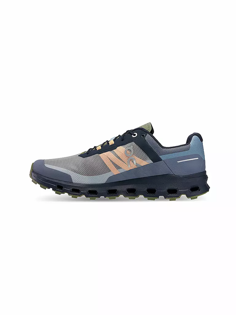 ON | Herren Traillaufschuhe Cloudvista MIDNIGHT OLIVE | blau