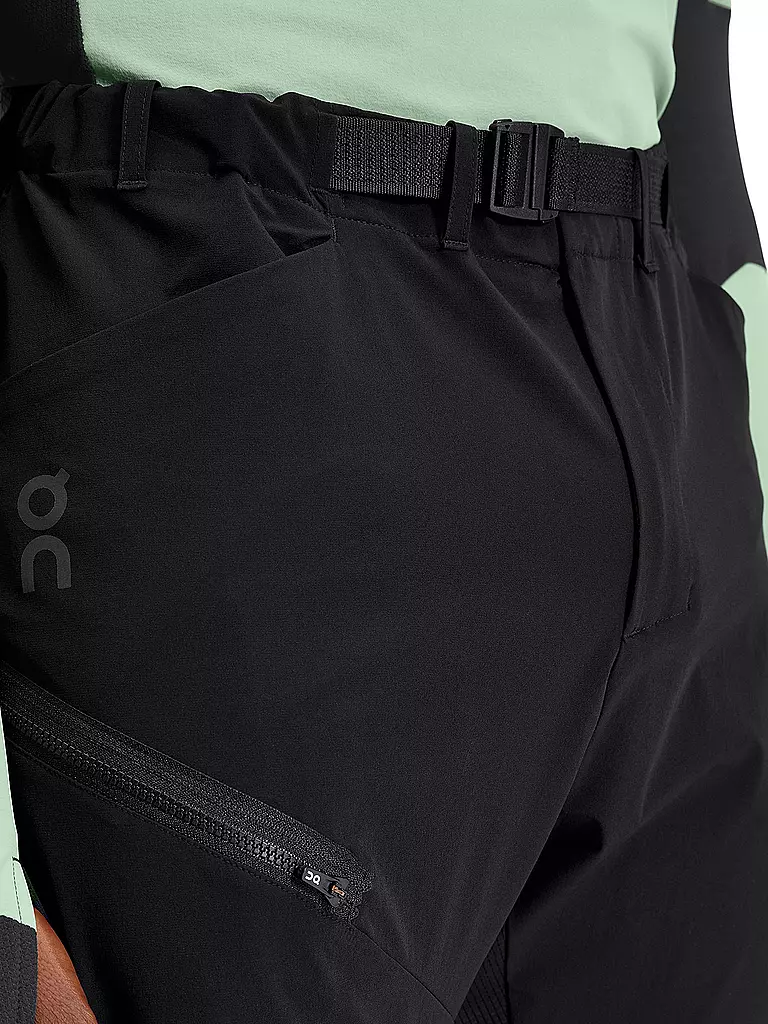 ON | Herren Wanderhose Trek | schwarz