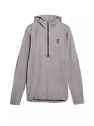 ON | Herren Wanderjacke Anorak Waterproof Hoodie | grau