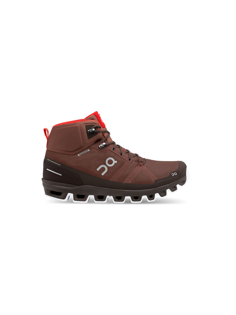 ON | Herren Wanderschuh Cloudrock Waterproof | braun