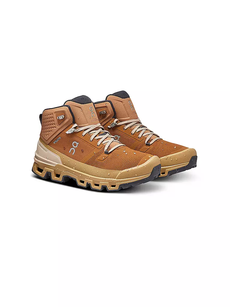 ON | Herren Wanderschuhe Cloudrock 2 Waterproof ALMOND DUNE | grün