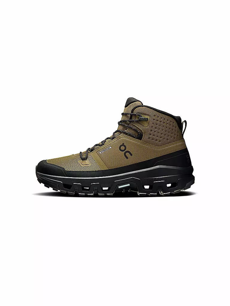 ON | Herren Wanderschuhe Cloudrock Mid WP | schwarz