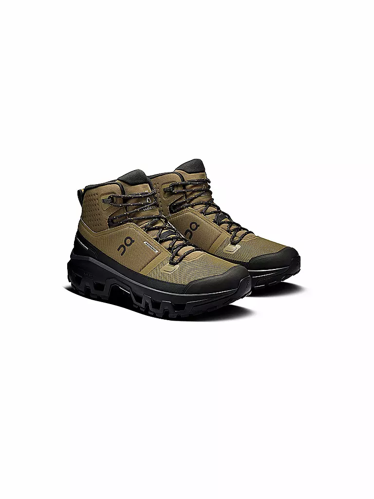 ON | Herren Wanderschuhe Cloudrock Mid WP | schwarz