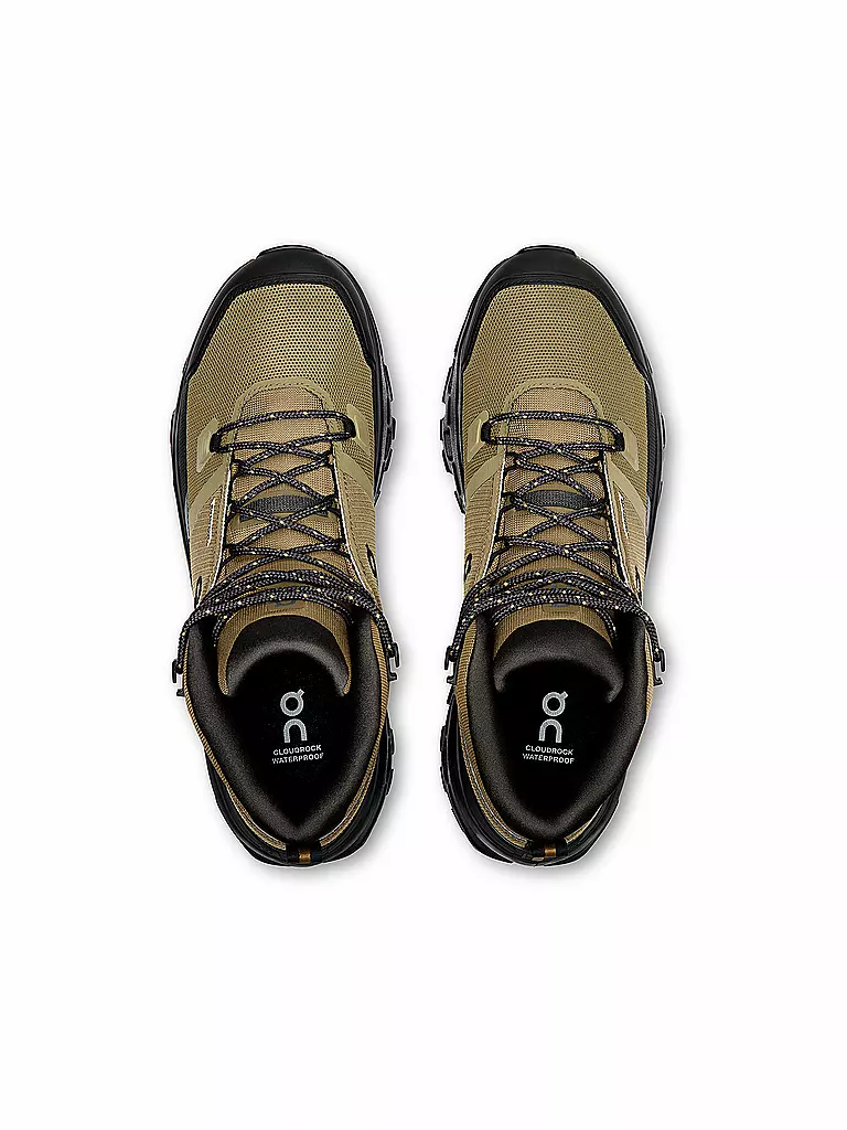 ON | Herren Wanderschuhe Cloudrock Mid WP | schwarz