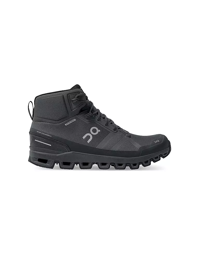 ON | Herren Wanderschuhe Cloudrock Waterproof Rock / Eclipse | grau