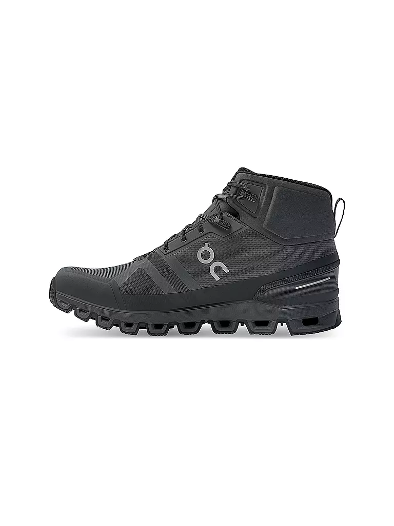 ON | Herren Wanderschuhe Cloudrock Waterproof Rock / Eclipse | grau