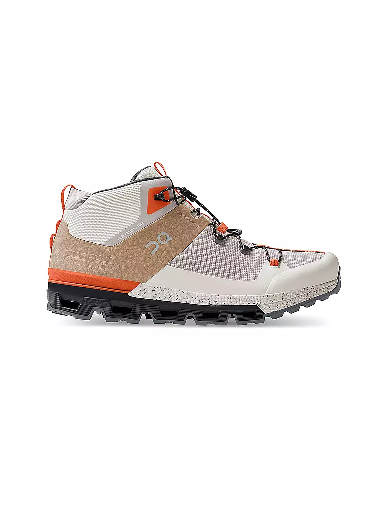 ON | Herren Wanderschuhe Cloudtrax CHAI IVORY | orange