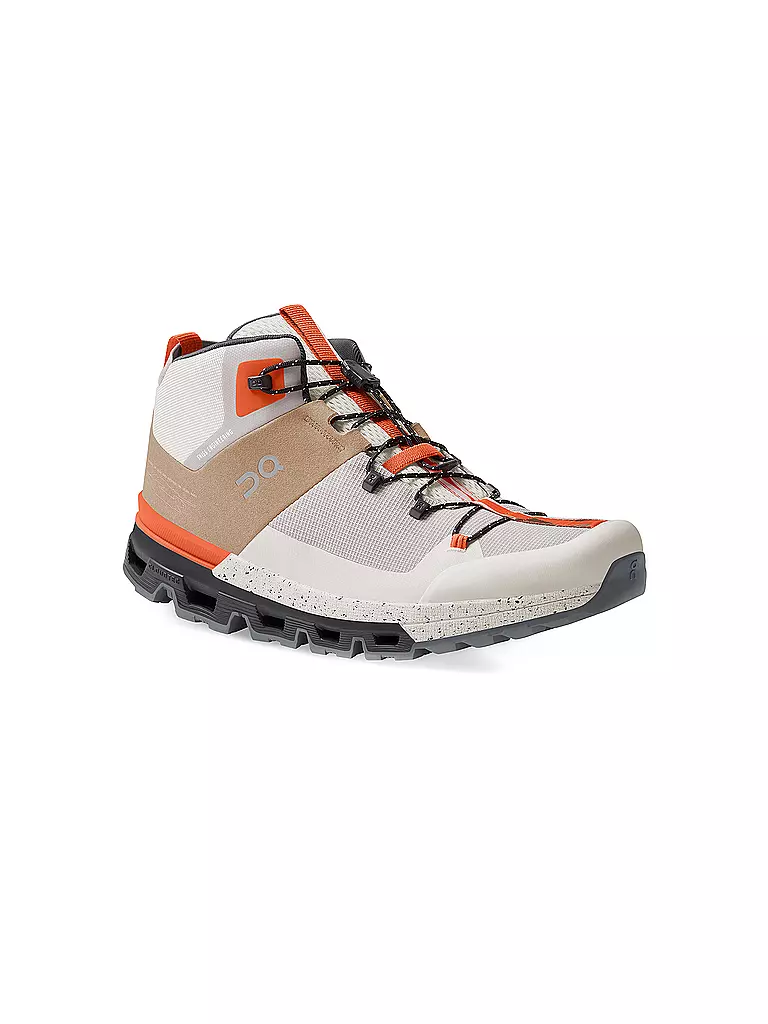 ON | Herren Wanderschuhe Cloudtrax CHAI IVORY | orange