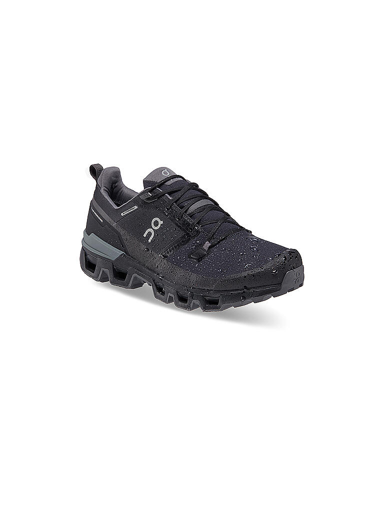 ON | Herren Wanderschuhe Cloudwander Waterproof | schwarz