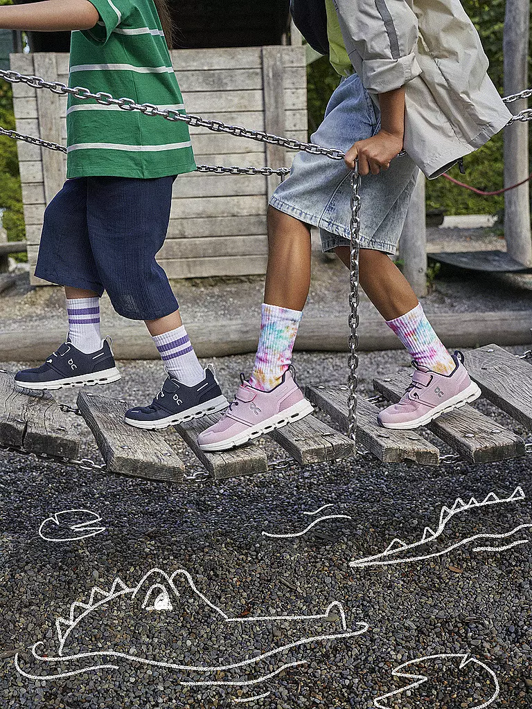 ON | Kinder Laufschuhe Cloud Play | hellgrün