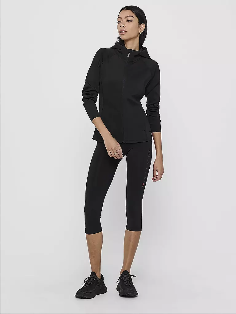 ONLY PLAY | Damen Fitnessjacke Cara | schwarz